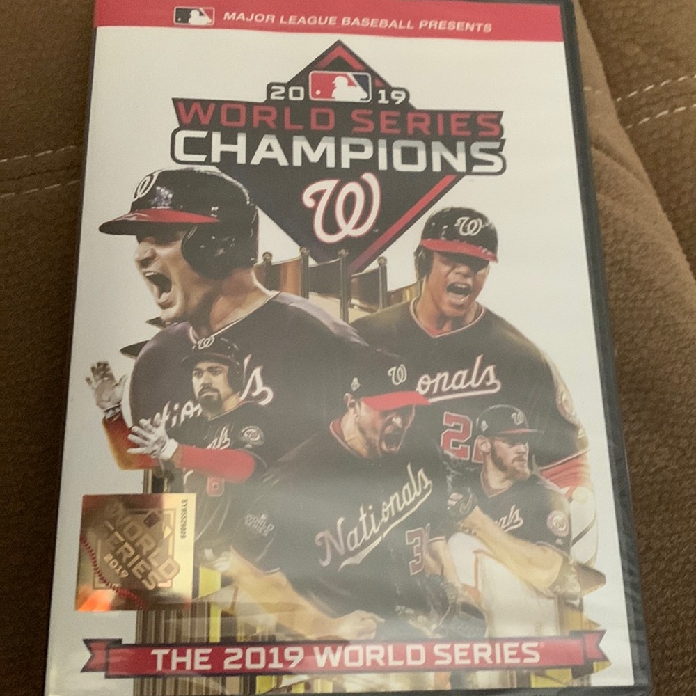 Washington Nationals World Series champions dvd